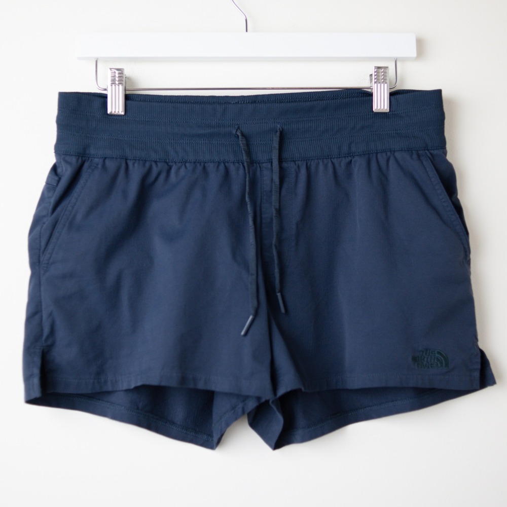 The North Face Aphrodite Arise 3" Shorts Womens Medium Navy Blue Hiking